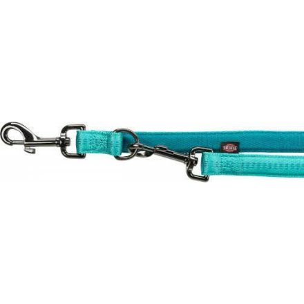 Trixie Softline Elegance Adjustable Leash - állítható póráz (óceánkék,petrolkék) XS (2.3 m/10mm)