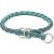 Trixie Cavo Stop-the-pull Collar - fonott nyakörv (aqua kék/grafit szürke) kutyák részére (S-M) 35-41/Ø12mm