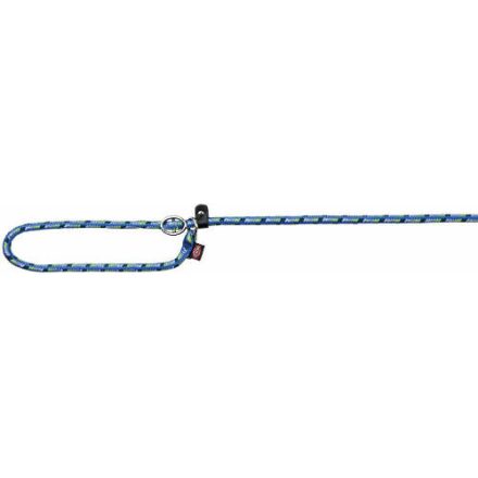 Trixie Mountain Rope Retriever Leash - állítható retriver póráz fonott kötélből (kék,zöld) S-M (1,7m/Ø0,8mm)