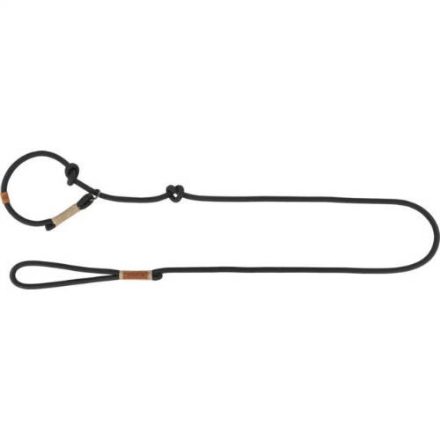 Trixie Be Nordic Leash - Retriever póráz fonott kötélből (fekete/homok) L-XL (1,7m/Ø13mm)