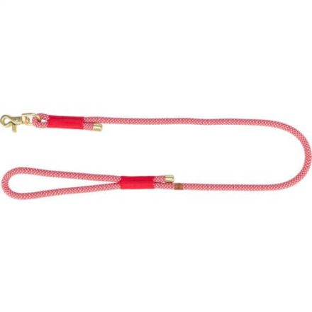 Trixie soft rope lead - póráz (piros/krém) kutyák részére (M-L: 1m/10mm)