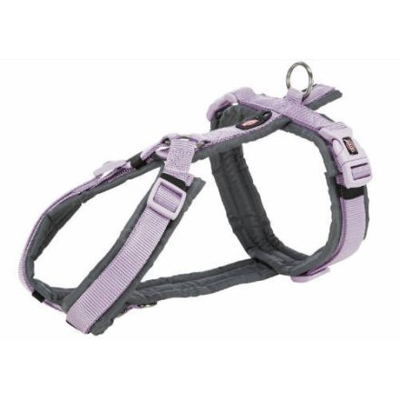 KT24.: Trixie Trekking - túrahám - lila/grafit (M-L) 62-74cm/25mm