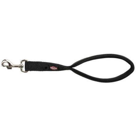 Premium Short Leash - rövid póráz - fekete  (M-XL) 37cm/25mm