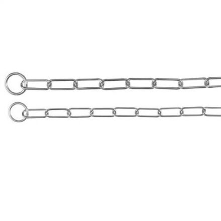 Trixie Semi-Choke Chain - félfojtó lánc (hosszúszemű) 46cm/3mm