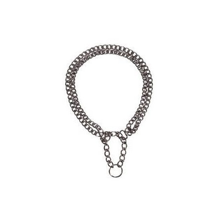 Trixie Stop-the-pull Chain - félfojtó lánc (kétsoros) 35cm/2mm