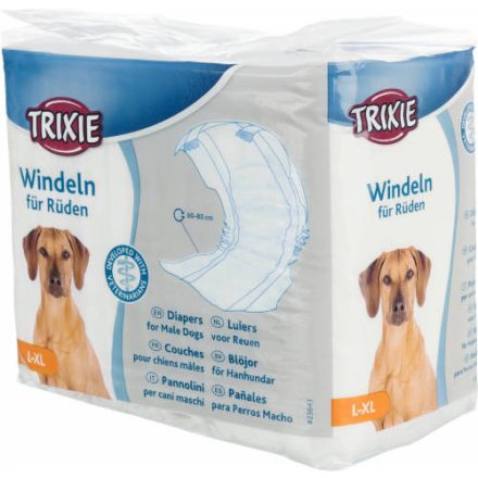 Trixie Diapers for Male Dogs - pelenka kan kutyák részére L-XL (60x80cm) 12db