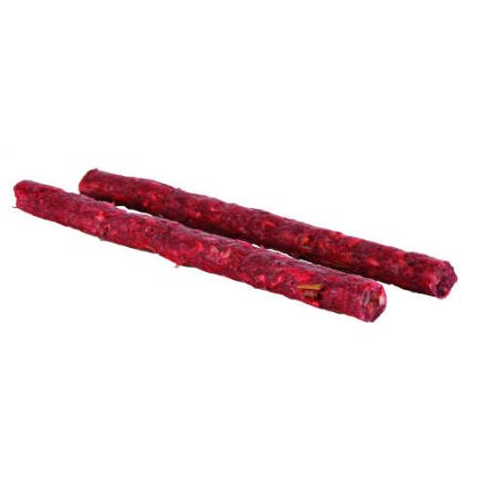 Tixie Chewing Rolls - jutalomfalat (piros, rágóropi) 12cm (Ø9-10mm/100g)