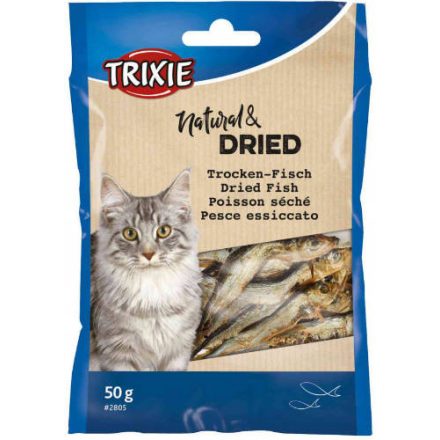 Trixie Dried Fisf - jutalomfalat (szárított hal) macskák részére (50g)