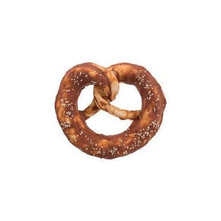 Trixie Denta Fun Pretzel with Duck - fogtisztító (kacsa) kutyák részére (Ø15cm/140g), (csak gyűjtőre 25db/gyűjtő)