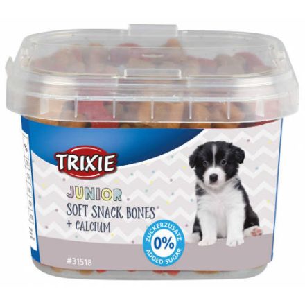 Trixie Junior Soft Snack - jutalomfalat (csirke,bárány,lazac) kölyökkutyák részére (140g)