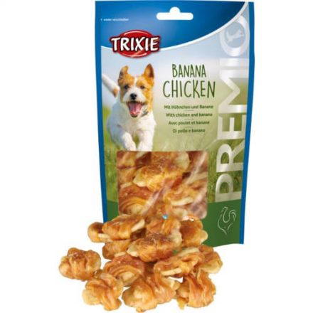 Trixie Premio Banana Chicken - jutalomfalat (csirke,banán) kutyák részére (100g)