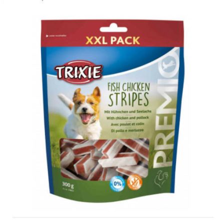 trixie 31803 Premio Light Fish-Chicken Stripes, XXL 300g