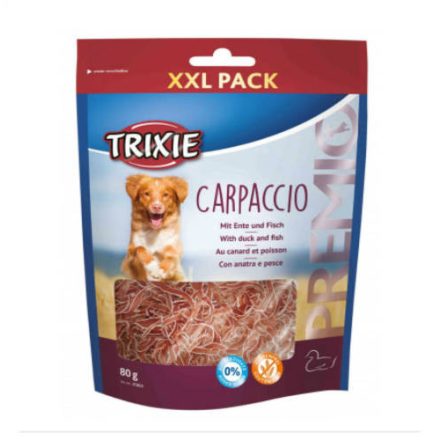 Trixie PREMIO Carpaccio - jutalomfalat (kacsa,hal) 80g