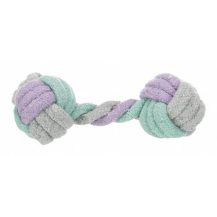 Trixie Junior Rope Dumbbel - játék poliészter/pamutból (súlyzó) kutyák részére (15cm)