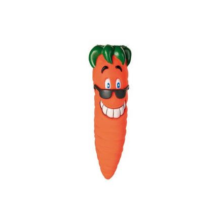 Trixie Carrot Toy - vinil játék (sárgarépa) kutyák részére (20cm)