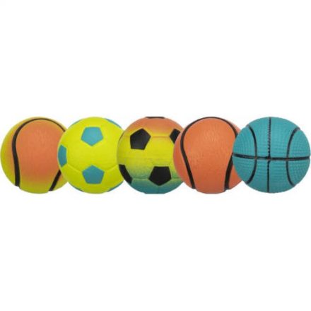 Trixie Toy Ball - habszivacs játék (sport labda) kutyák részére (Ø6cm)