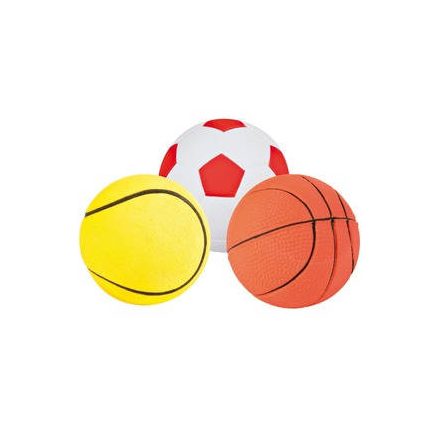 Trixie Toy Ball - habszivacs játék (sport labda) kutyák részére (Ø6cm)