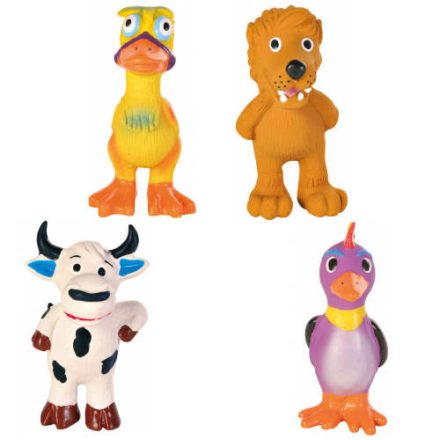 Trixie Animals - latex játék (több féle figura) kutyák részére (11cm)