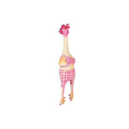 Trixie Hen Dog Toy - latex játék (tyúk) kutyák részére (48cm)