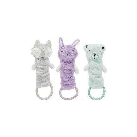 Trixie Junior Dangling Toy - játék plüssből (farkas, nyuszi vagy maci) kutyák részére (33cm)