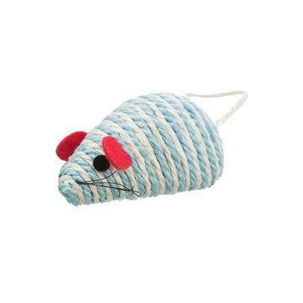 Trixie Sisal Mouse XXL - játék (szizál egér) nagytestű macskák részére (10cm)