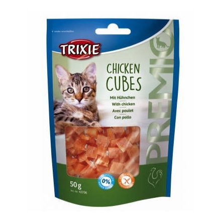 Trixie Premio Chicken Cubes - jutalomfalat (csirke) macskák részére (50g)