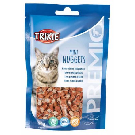 Trixie Mini Fish Nuggets - jutalomfalat (hal) macskák részére (50g)