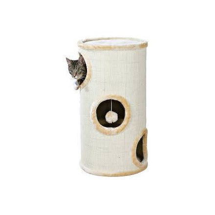 Trixie Samuel Cat Tower - kaparófa (bézs) macskák részére (Ø36cm) 70cm