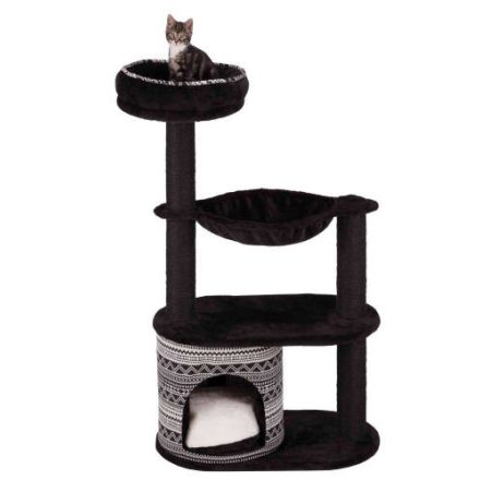 Trixie Giada Scratching Post - kaparófa (fekete/fehér) macskák részére (112cm)