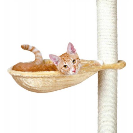 Trixie Hammock for Scratching Posts - Függőágy kaparó oszlopra (bézs) macskák részére (Ø40cm)