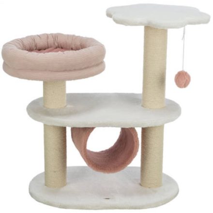 Trixie Cat Tree Arianna - kaparófa (fehér/pink) macskák részére (70cm)