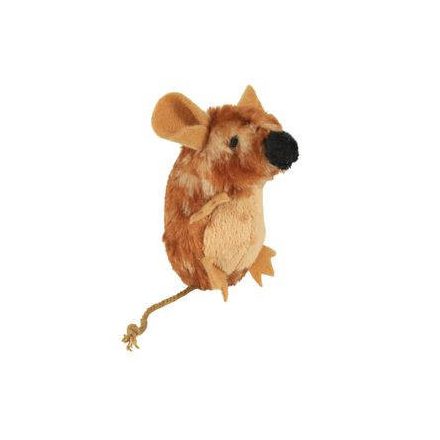 Trixie Plush Mouse - plüss játék (egér) macskák részére (8cm)