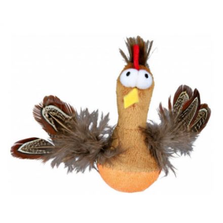 Trixie Bobo Chicken - játék (Bobo csirke) macskák részére (10cm)