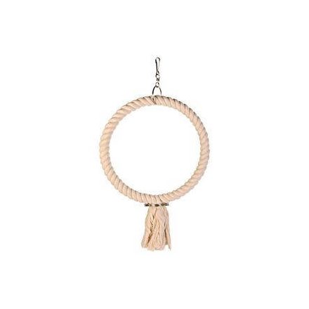 Trixie Rope Ring - játék (kötél karika) díszmadarak részére (Ø25cm)