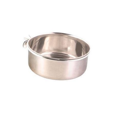 Trixie Bowl with Holder - tál (fém, csaarozható) kalitkákba (300ml/ø9cm)