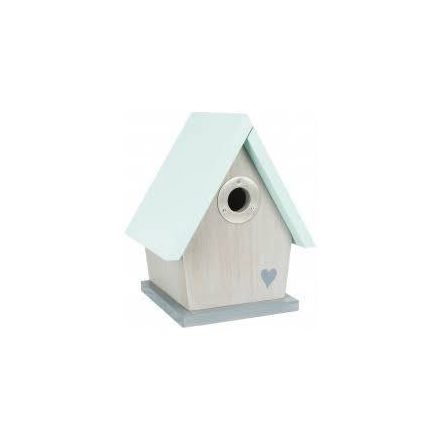 Trixie Nesting Box - fészkelő odú (fehér) vadmadarak részére (Ø3.2cm), 20x26x17cm