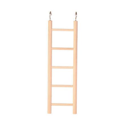 Trixie Wooden Ladder - falétra (5 fokos) díszmadarak részére (24cm)