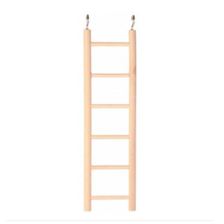 Trixie Wooden Ladder - falétra (6 fokos) díszmadarak részére (28cm)