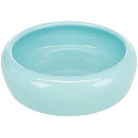 Trixie Ceramic Bowl - kerámia tál (fehér, kék)macskák részére (0,4l /Ø13cm)