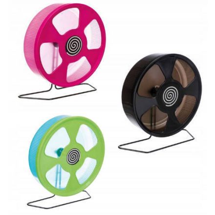 Trixie Exercise Wheel Plastic - Futókerék (vegyes színek) rágcsálók részére  (Ø33cm)