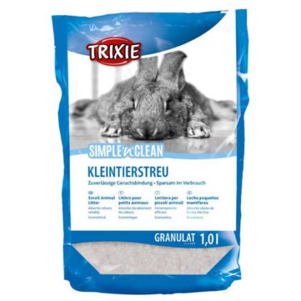 Trixie Simple'n'Clean Silicate Litter - alom (szilikát) rágcsálók részére (400g/1 liter)