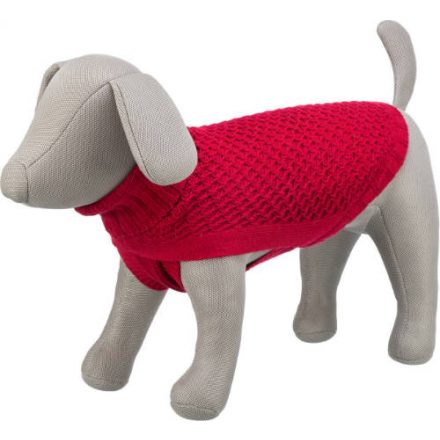 Trixie Norwood Pullover - pulóver (piros) kutyák részére (XXS) 18cm