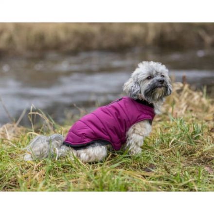 Trixie Arlay Dog Coat - kabát (bordó/berry) kutyák részére (XS) 27cm