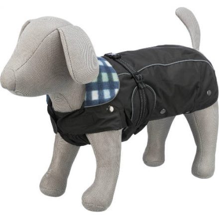 Trixie Rouen Coat 2in1 - kabát (fekete) mopszok,bulldogok részére (XS) 34cm