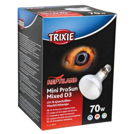 Trixie ProSun Mixed D3 Tungsten Lamp - izzó (UV-B,70W) terráriumok részére (ø80×108mm)