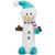 Trixie Xmas Snowman, rustling - plüss játék (zörgő hóember) kutyák részére (38cm)