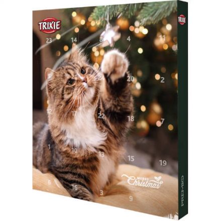 Trixie Xmas PREMIO Advent Calendar for Cats - jutalomfalat (több féle) macskák részére (24x16g)