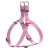 WAUDOG Re-Cotton Harness - hám újrahasznosított pamutból (QR kódos, fényvisszaverő csíkkal, pink) kutyák részére (50-80cm/20mm)