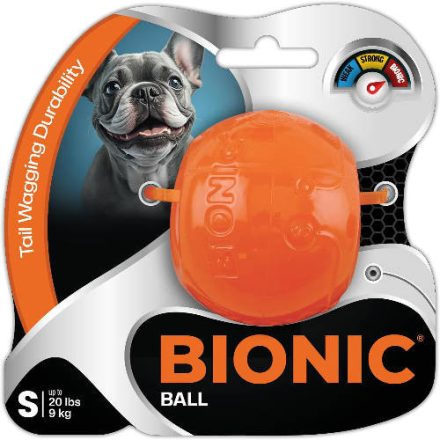 Hagen BIONIC ball small - játék (narancssárga)kutyák részére (5,8cm)