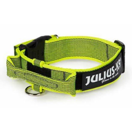 Julius K-9 Color&Gray nyakörv (40mm/38-53cm) neon-szürke